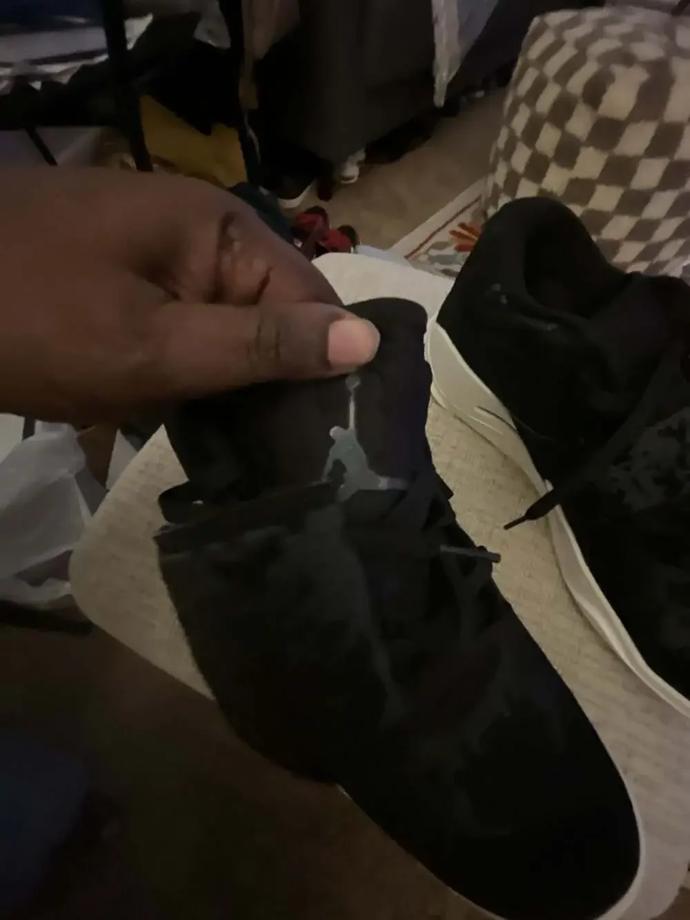 Jordan Zion 3 M.U.D. SE Black Dark Ash Basketball Shoes